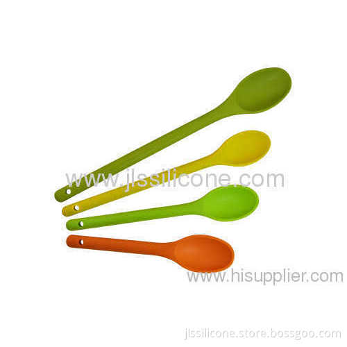 Fda Silicone Spoon In Colorful
